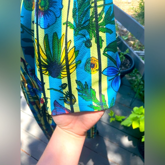 Lularoe Amelia Dress Size Large L Floral 💐 - Picture 3 of 7